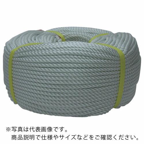 ユタカメイク ロープ ナイロンロープ巻物 6φ×200m ( N6-200 ) 