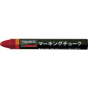 TRUSCO マーキングチョーク 赤 3本入 ( TMC-19-R ) トラスコ中山(株)｜haikanshop