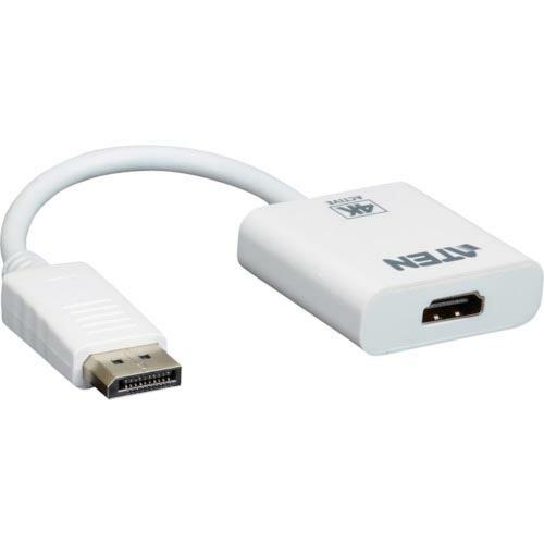 ATEN ビデオ変換器 DisplayPort to HDMI / 4K対応 / アクティブタイプ ...