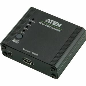 ATEN ビデオ変換器 HDMI to VGA / オーディオ対応 スケーラー搭載
