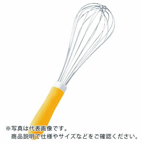 TKG 抗菌カラーハンドル泡立 30cm イエロー ( BAW3208 ) 遠藤商事(株)