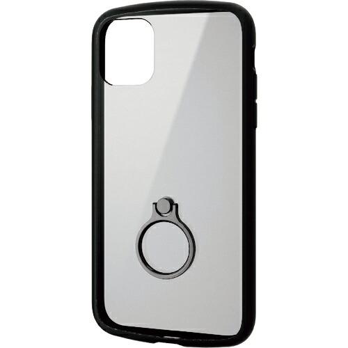 エレコム iPhone 11用TOUGH SLIM LITE/フレームカラー/リング付  ( PM-...