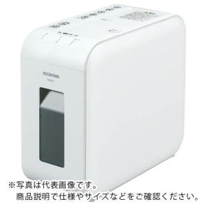 IRIS 573730 超静音パーソナルシュレッダー (A4対応) ( P6HCS-W ) アイリス...