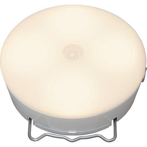 IRIS 522482 乾電池式LED屋内センサーライト ホワイト マルチタイプ 電球色 ( BSL...