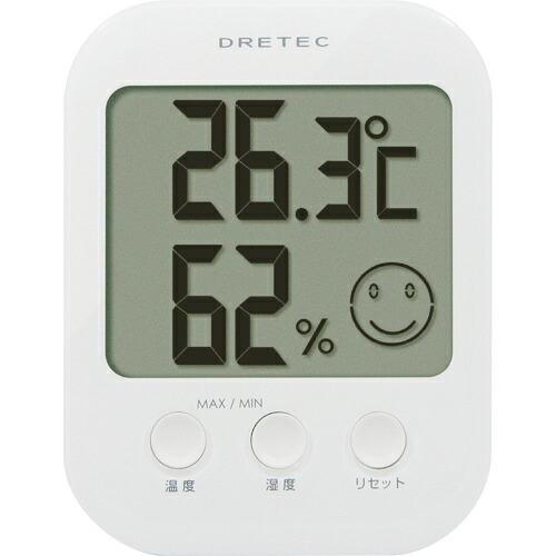 dretec デジタル温湿度計 オプシス  ( O-230WT )