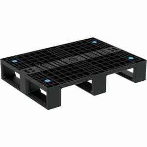 サンコー プラスチックパレット 804959 D4ー608 ブラック 80495900BKRCP