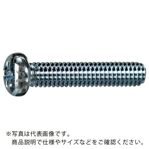 【SALE価格】TRUSCO ナベ頭小ねじ ユニクロ 全ネジ M4×10 50本入 少量パック ( ...