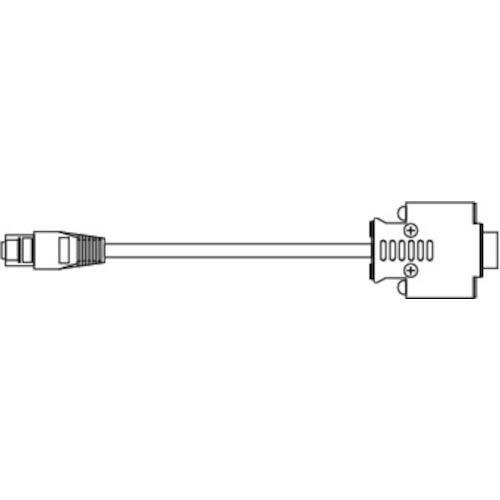 PUSHLOG キーエンスPLC KVシリーズ KV-L20V/21V接続ケーブル(2m) ( OP...