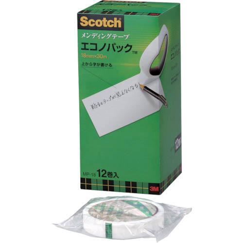 【SALE価格】3M メンディングテープエコノパック 18mmX30m 12巻入 巻芯径76mm (...