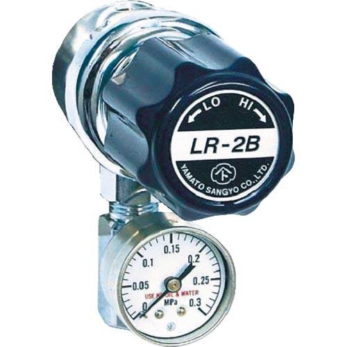 ヤマト ガス調整器 分析機用ライン圧力調整器 LR-2B L9タイプ 真鍮 ( LR2BRL9TRC...