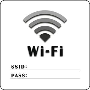 グリーンクロス Wi-Fiサイン ステッカータイプ WFS_02   グリーンクロス