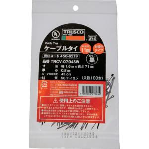 TRUSCO ケーブルタイ幅2.5mm×203...の詳細画像5