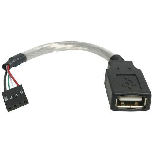 スターテック USBケーブル/マザーボード用/4ピン IDC -A/15cm/メス・メス ( USB...