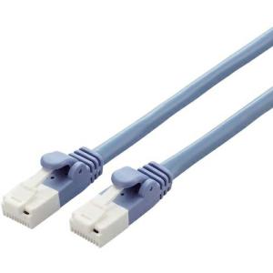 エレコム LANケーブル CAT5e準拠 EU RoHS指令準拠 爪折防止 1m ブルー 10個セット ( LD-CTT/BU1/RS1 )