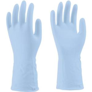 ビニスター 塩化ビニール手袋 トワローブパールうす手 ブルー M ( 764-M ) (株)東和コーポレーション