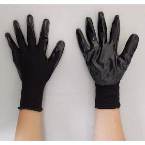 【SALE価格】丸和ケミカル 黒フィット ニトリルコーティング手袋 3双組 ( 7753 ) 丸和ケミカル(株)｜haikanshop