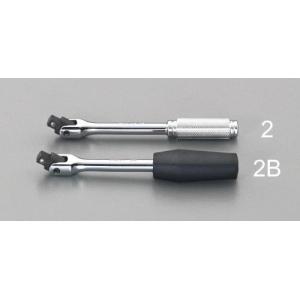 エスコ (ESCO)  1/4"DR/130mm スピンナーハンドル EA618AC-2｜haikanshop