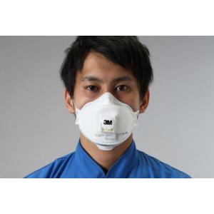 エスコ (ESCO)  EA800ND-1 [N95] マスク(排気弁付/10枚) EA800ND-1