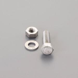 エスコ   M 6x 30mm強力六角ボルト(SUS/ナットワッシャ付全ネジ EA949DX-605