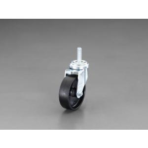 エスコ   75mm/M10 キャスター EA986HV-2