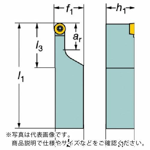 サンドビック　コロターン１０７　ポジチップ用シャンクバイト（２１０）　 ( SRDCL 3225P ...