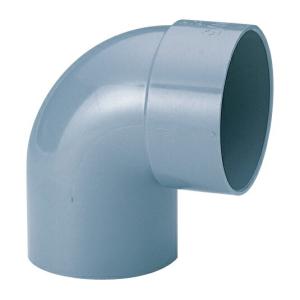 塩ビパイプ継手 アロン化成 CU 90KL 90°片受けエルボ 150A
