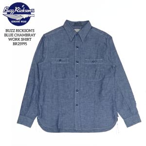 BUZZ RICKSON'S バズリクソンズ シャンブレー シャツ メンズ