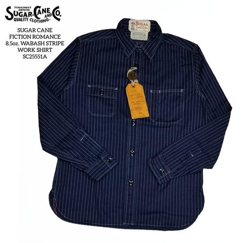 SUGAR CANE FICTION ROMANCE 8.5oz. WABASH STRIPE WO...