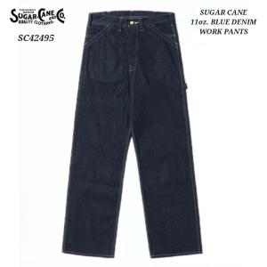 SUGAR CANE 9oz. BLACK COVERT ENGINEER PANTS シュガーケーン