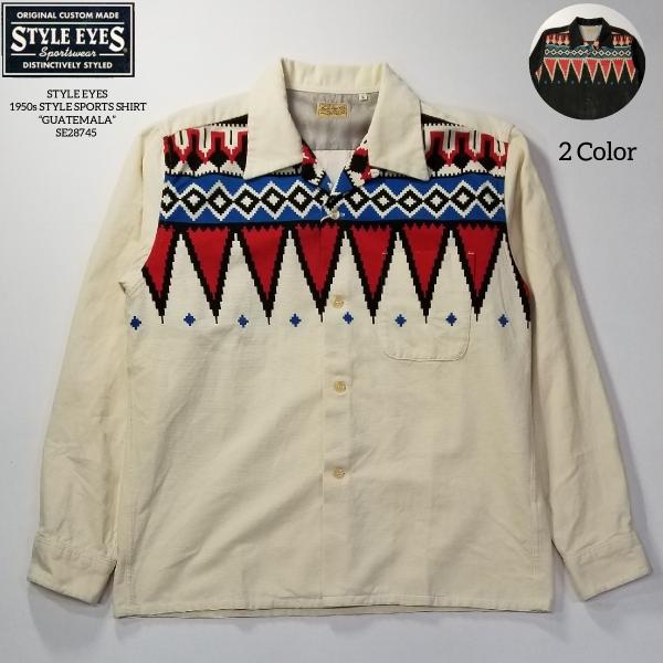 STYLE EYES 1950s STYLE SPORTS SHIRT “GUATEMALA” スタ...