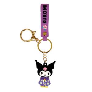 ハローキティ 葉朗彩々 ちりめん 開運プチお守り根付け ピンク （恋愛