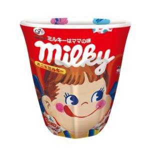 ペコちゃん Wプリントメラミンカップ ミルキー