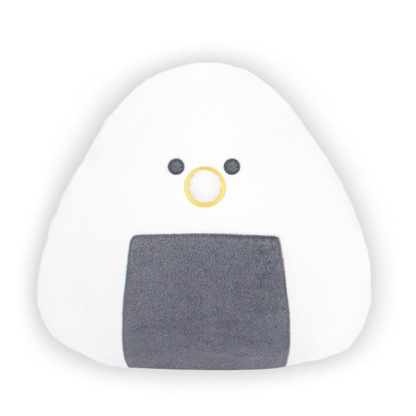 つぶらな瞳のむぎゅぬいおっきめ　べびーおにぎり　ぬいぐるみ　クッション