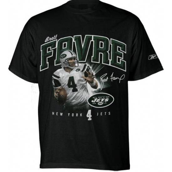 Reebok New York Jets Brett Favre Welcome Back T-Sh...