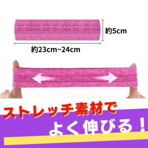 ヘアバンド スポーツ 汗止め ヘッドバンド 滑...の詳細画像3