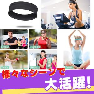 ヘアバンド スポーツ 汗止め ヘッドバンド 滑...の詳細画像4