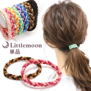 ヘアゴム 日本製 特許取得 三つ編み カラフル ...の商品画像