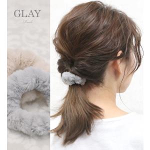 ヘアゴム ふわふわ ふわもこ もこもこ ファー...の詳細画像3