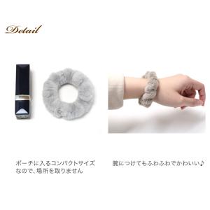 ヘアゴム ふわふわ ふわもこ もこもこ ファー...の詳細画像5