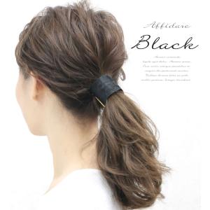 ヘアカフス ヘアゴム ポニーフック レース サテン U字 巻くだけ 高級  