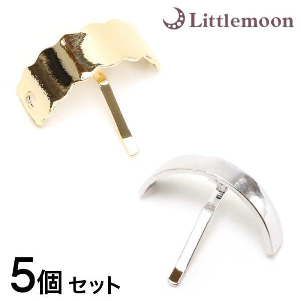 ヘアカフス ゴールド シルバー シンプル セット ハンドメイド 資材 材料 金具  ヘアアクセサリー...