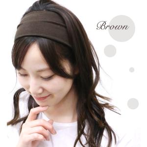 ヘアバンド コットン 柔らかい 伸縮性 幅広 ...の詳細画像5