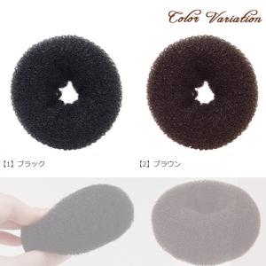 インナーゴム お団子 シニョン ボリューム ド...の詳細画像4