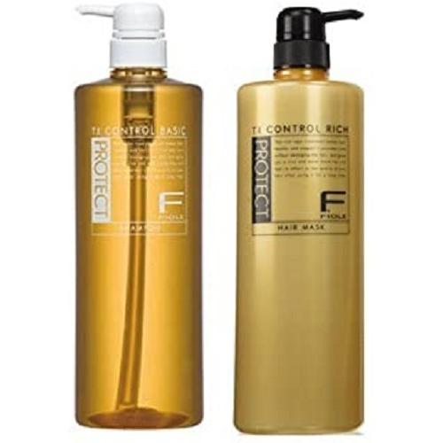 《送料無料》＜セット＞［FIOLE］Ｆプロテクト ベーシックシャンプー 1000mL &amp; リッチマス...