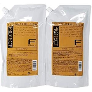 《送料無料》＜セット＞［FIOLE］Ｆプロテクト リッチタイプ シャンプー 1000mL(レ) &amp;マスク 1000g(レ)
