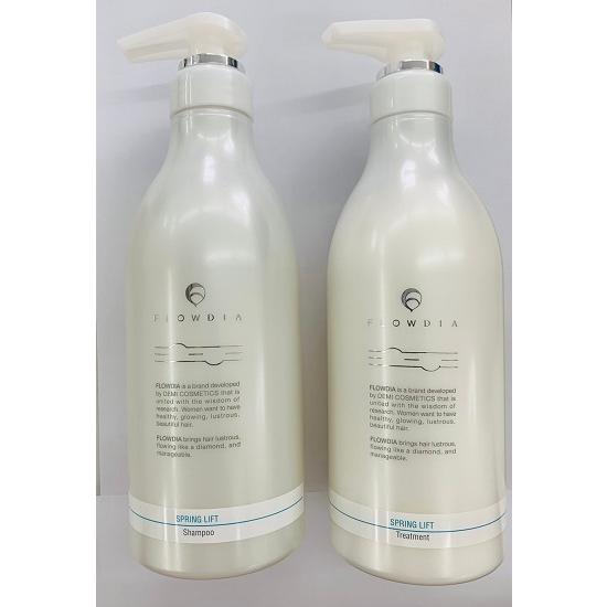 デミ フローディア スプリングリフト シャンプー 550mL&amp;トリートメント 550g 2点ボトルセ...