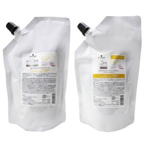 《セット・送料無料》【シュワルツコフ】カラーセーブ シャンプーc 600ml レフィル & トリートメントa 600g レフィル【2点セット】｜haircareplus