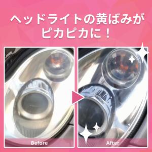 おさるのスゴピカ ヘッドライト 強力黄ばみ落と...の詳細画像2