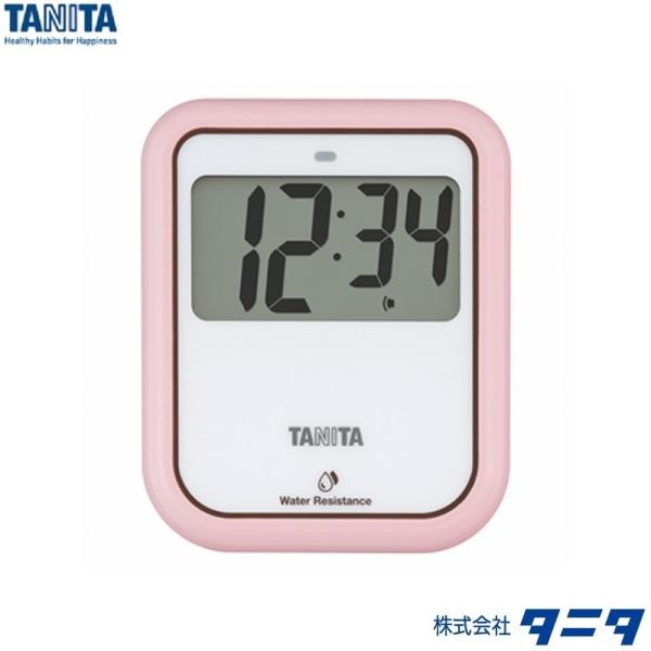 タニタ タイマー ＴＤ-４２２-ＰＫピンク：非接触タイマー・洗えるタイプ