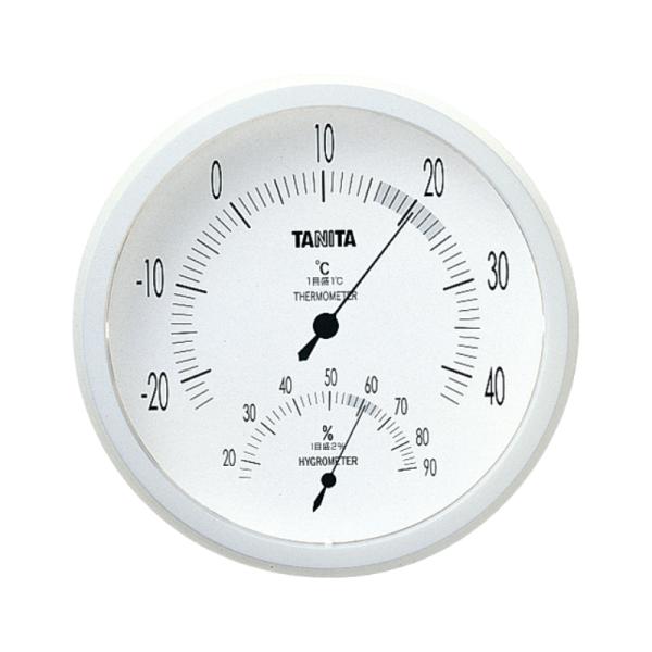 タニタ アナログ温湿度計 ＴＴ-４９２-WH Nホワイト